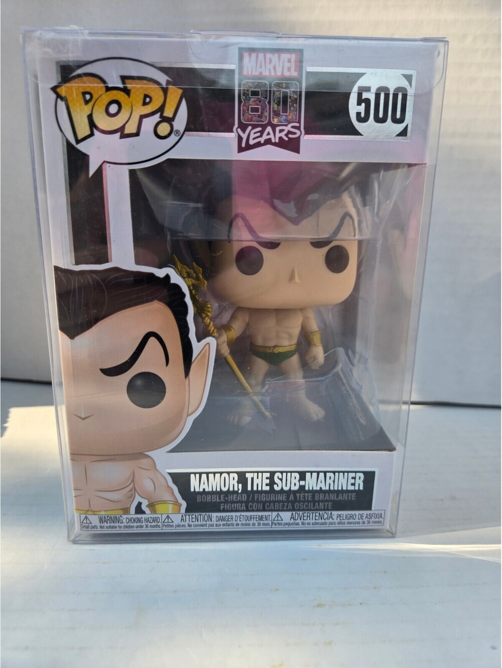 Funko Pop! Marvel 80 Years Namor, The Sub-Mariner #500